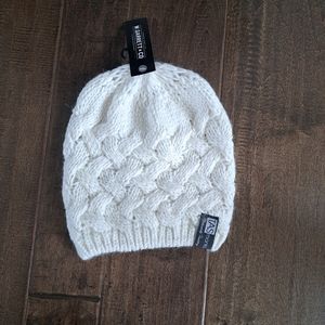 Winter white hat. Nwt. Made in Tasmania